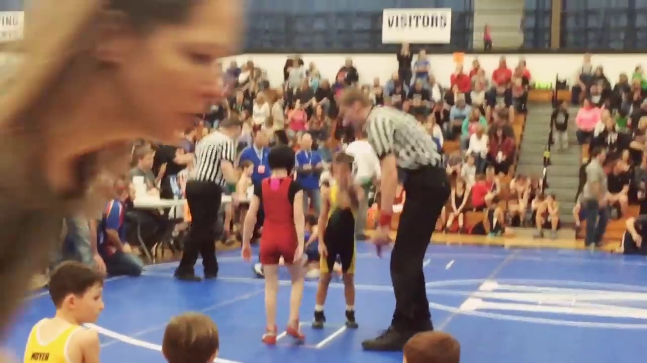 Troy Wisecup youth wrestling Centerville Elks MVKWA 2017 YouTube