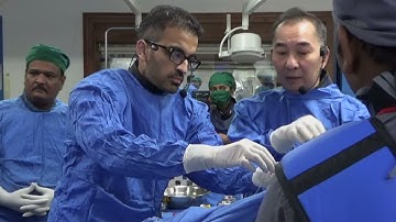 LMCA bifurcation stenosis and critical LCX stenosis by Tak Kwan with Aman Patel