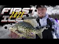 First ICE Crappie Fishing!! | Northern WI 2021