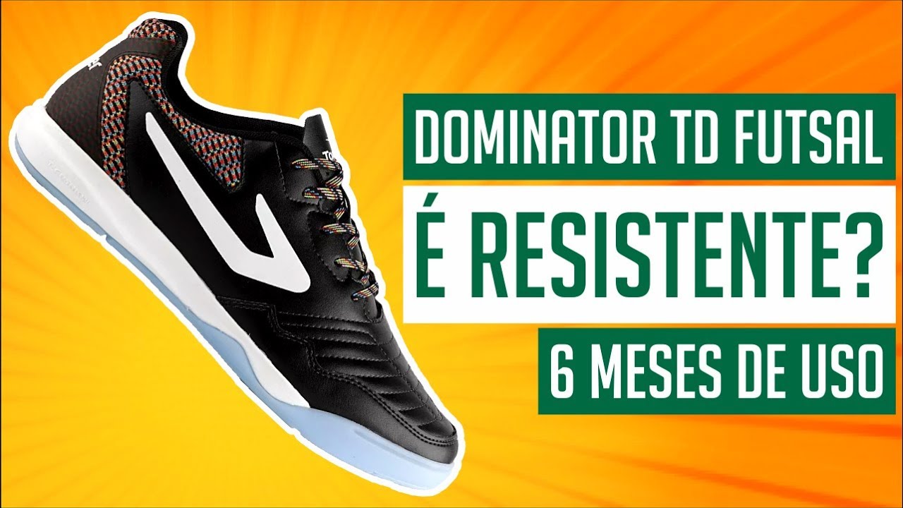 chuteira topper futsal dominator pro