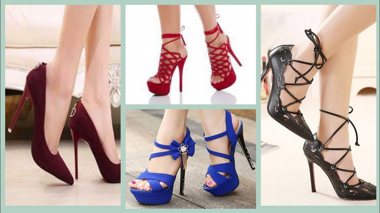 Trendy Strip High heel Deisgns picture collection 2020 - Most Stylish ...
