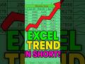 Excel Trend in Shorts – Instantly Create Stunning Charts | Data Visualization Tips