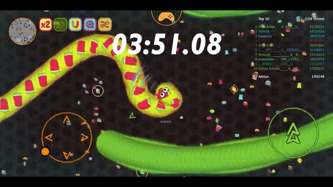 How Long Does it Take to Get to the Leaderboard in wormate.io? (Attempt #11)