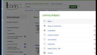 Intro to EBSCO Academic Search Premier via ICONN.org