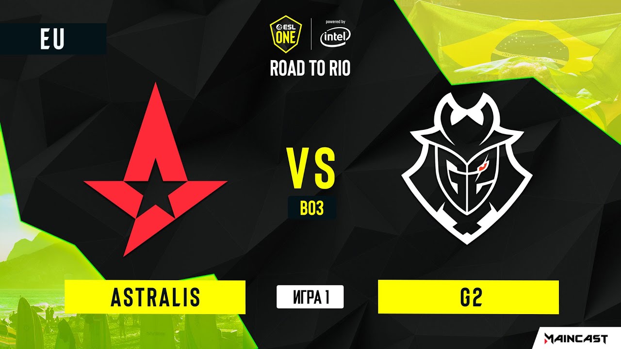 Astralis vs G2 [Map 1, Vertigo]  | ESL One: Road to Rio