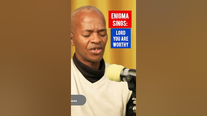 Brother Enigma Sings - Lord You Are Worthy | Enigma  #brotherenigma #enigma #music #shortsviral