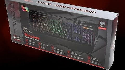 G.SKILL RIPJAWS KM780 RGB Mechanical Gaming Keyboard Review