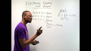 Physics Calculation Questions - Electrical Energy