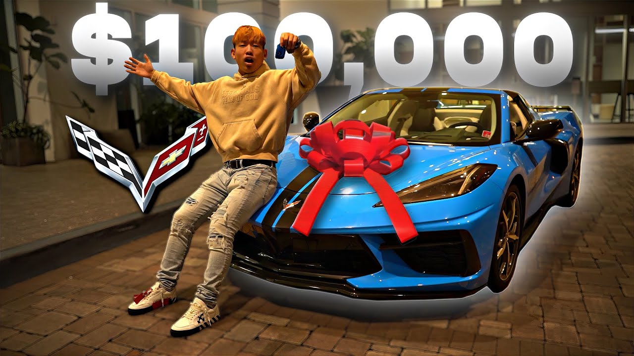 I BOUGHT MY DREAM CAR AT 18... (C8 CORVETTE) - YouTube