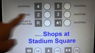 Animated: Schindler 400A Traction Elevators at Shops At Stadium Square in St. Conroe