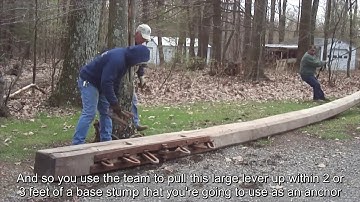 Stump Puller Demo & Explanation