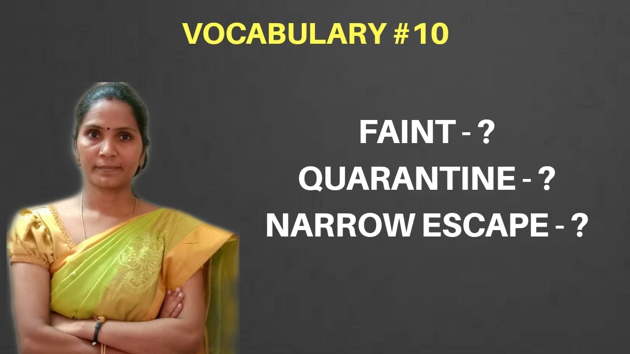 Vocabulary 10 Useful Vocabularies For Day To Day Life English