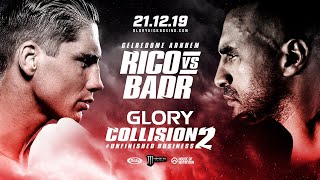 GLORY 76 Warm Up: Collision 2