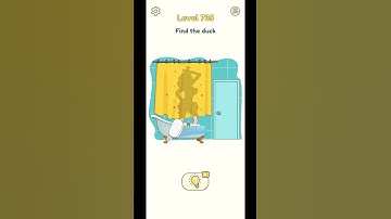 DOP 2 Level 735 Walkthrough - "Find the duck" #shorts