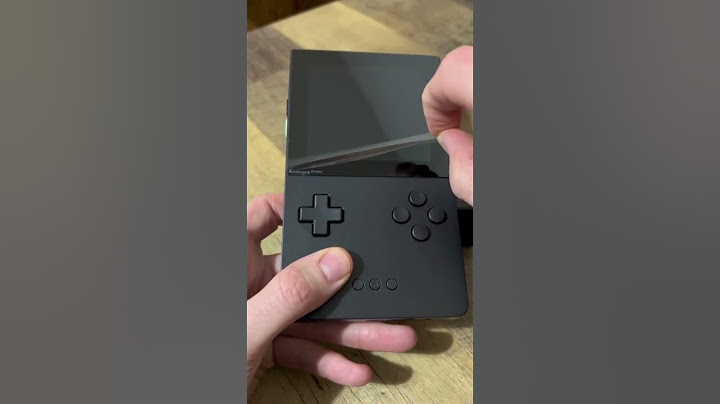 Analogue Pocket Satisfying Peel