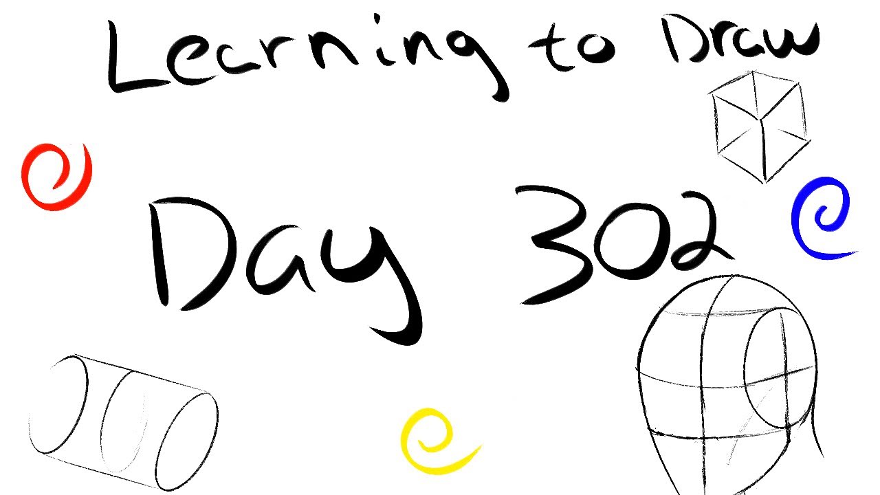 Learning to draw from scratch - Day 302 - YouTube