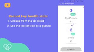 How to record your health stats into medtracker? screenshot 2