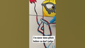 Drawing a minion in four different ways, part three ￼