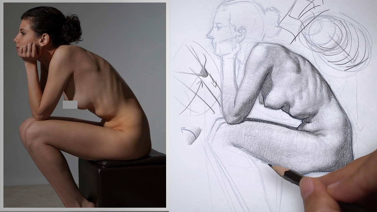 How to Render Form and Anatomy Together for Realistic Figure Drawing