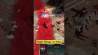Night Wings vs Orks DoW Unification #rts #dawnofwar #dawnofwarunification #eldar