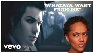 FIRST TIME REACTING TO | Adam Lambert "Whataya Want From Me"