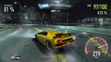 NFS No limits Devils Run Day 1 | LAMBORGHINI DIABLO SV