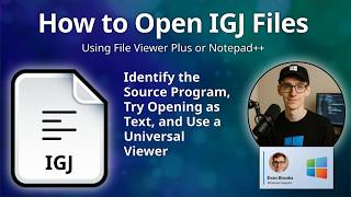 How to Open IGJ Files (IndiGo Journal Format)