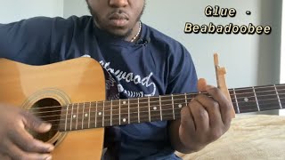 Glue - Beabadoobee | Guitar Tutorial(How to play glue)