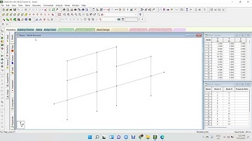 Staad 4 method of complex Geometry