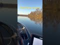 Boat flying down river