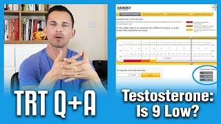 Is Testosterone Level Of 9 Low, Normal Or High? TRT Q+A