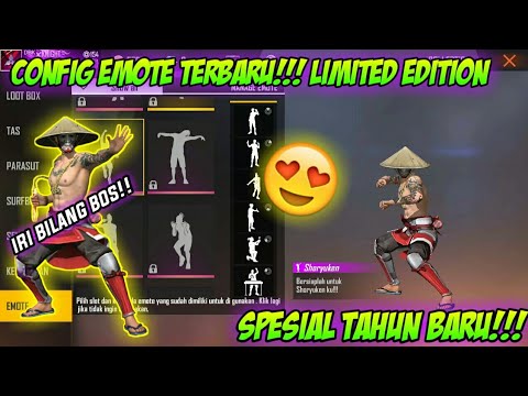 100 Wajib Punya Data Config Emote Free Fire Terbaru