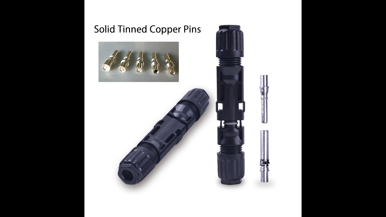 high-quality solar pv mc4 connectors with IP68 waterproof