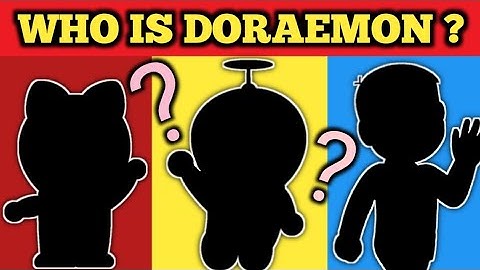 Guess the Doraemon characters from their Shadow |😱❤️ #doraemonchallenge