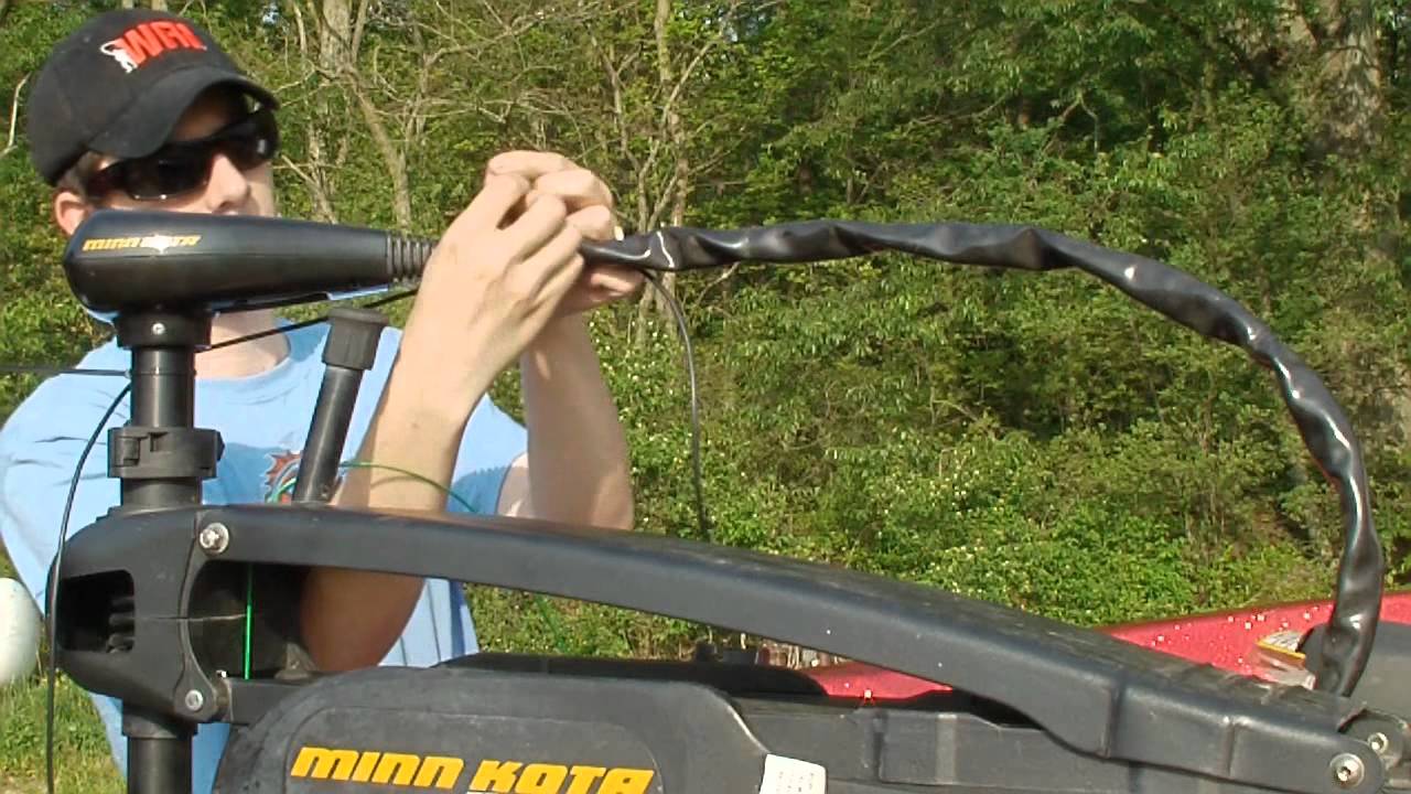 Mounting a Fish Finder On A Trolling Motor | Doovi