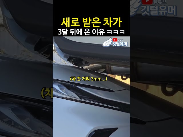 새로 받은 차가 3달 뒤에 온 이유 ㅋㅋㅋㅋㅋㅋ