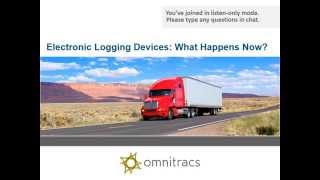 ELD Mandate: What Happens Now? (Webinar)