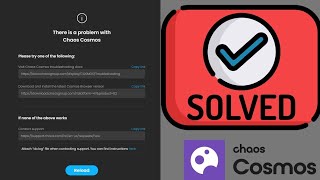 How to fix cosmo browser problem| cosmo browser not working screenshot 1
