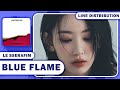 LE SSERAFIM 르세라핌 Blue Flame 2023 Version Line Distribution mp3