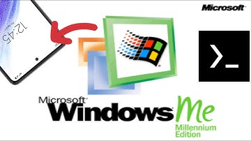 Emulate Windows ME on Android phone with Termux | An Bui