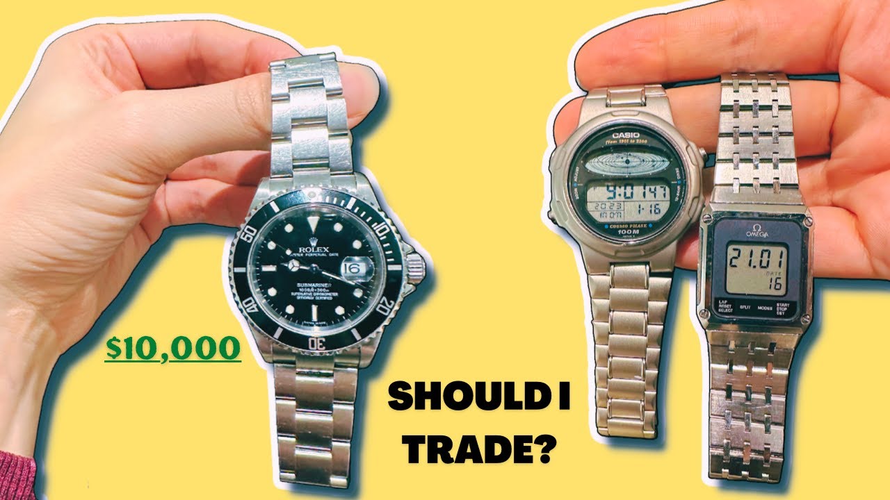 Should I trade my Rolex for a Casio? : digital watch grails would I - YouTube