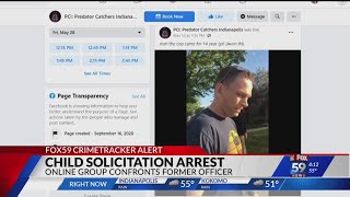 Portland police officer arrested in Avon for alleged child solicitation