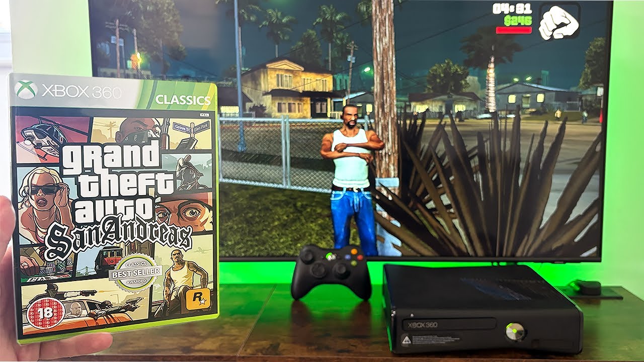 GTA SAN ANDREAS On The XBOX 360 In 2025 Graphics FPS POV Gameplay 