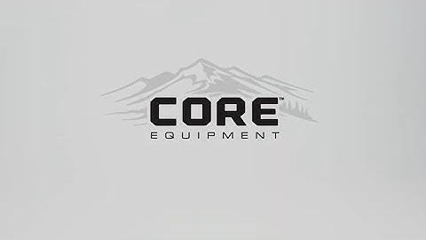 How to put away an CORE Equipment FRP Tent