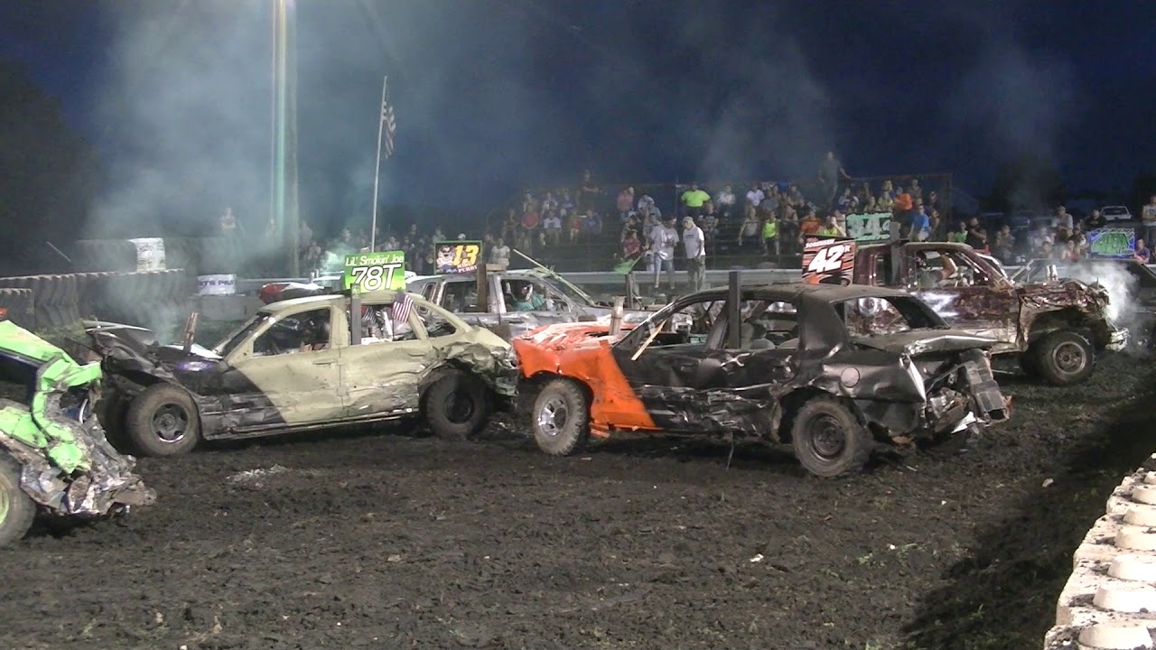 PRO FULL SIZE DEMOLITION DERBY 2020 YouTube