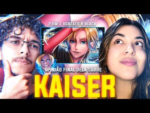 IRMÃ NÃO OTAKU REAGE A 2 EM 1 MICHAEL KAISER (BLUE LOCK) - VGBEATS e BLXCK | KYRE REACT