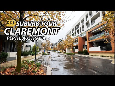 Perth Suburb: CLAREMONT, The Heart of Perth's Affluent Western Suburbs, Walking Tour Australia