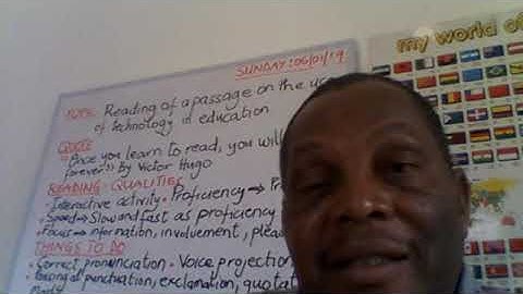 Reading Micro Teaching Video Ahugah