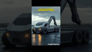 Solar-Powered Engineering Vehicle Design #ai #productdesign #designproducts  #engineeringvehicle