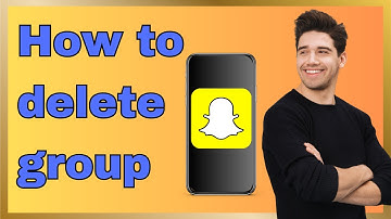 How to delete group on Snapchat (2024)
